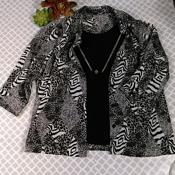 Notations Tops - NOTATIONS TOP WOMEN'S SIZE 1X